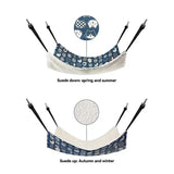 Designer Pet Hammock Cotton Mouse Ferrets Guinea Pig Cat Hanging Bed For Cats Rodents Hammock For Hamster Pets Supplies