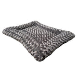 Dog Bed - Rectangle Bolstered Furvana™ 'Cloud'
