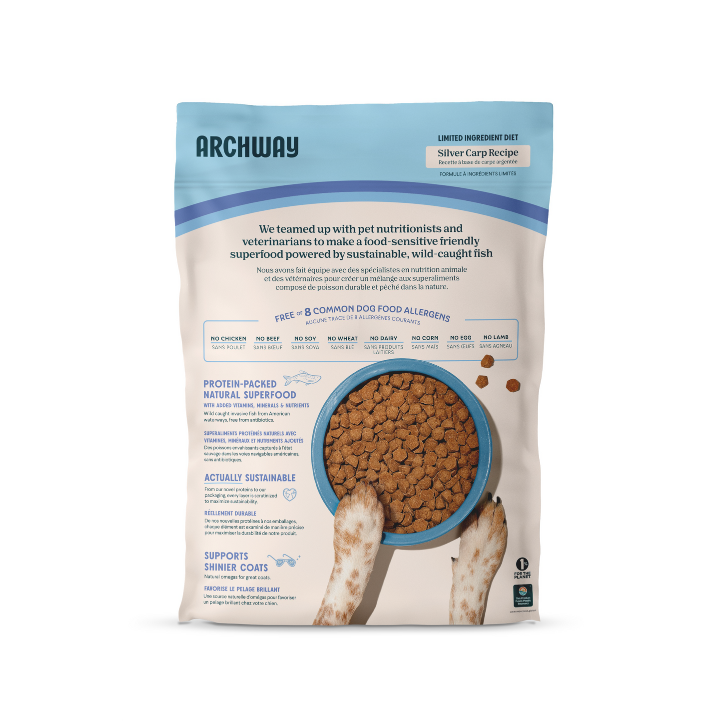 Silver Carp Dog Food