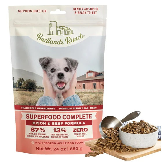 Badlands Ranch Bison & Beef Formula Dog Food