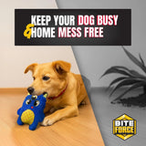 Bite Force Dog Toy with Squeaker for Aggressive Chewers (9 characters)