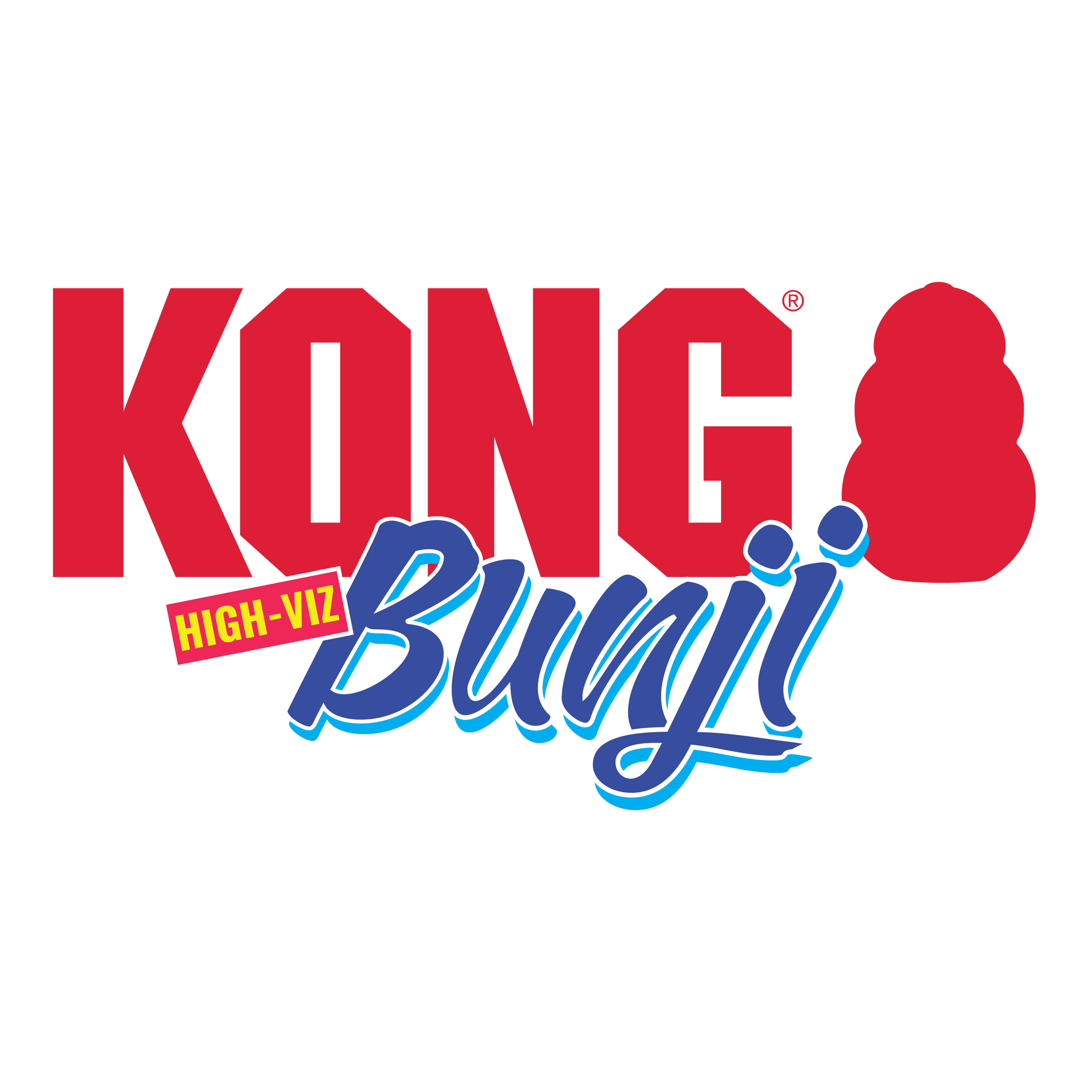 Kong Bunji High-Viz Ball Assorted