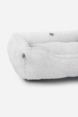 Chester & Lee | Furry Sleeper Dog Bed Gray
