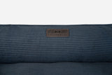 Chester & Lee | Fancy Corduroy Sleeper Dog Bed Graphite