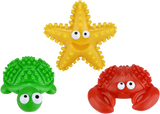 Multipet Deep Sea Teethers Assortment - Assorted Animals 6"