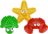 Multipet Deep Sea Teethers Assortment - Assorted Animals 6"