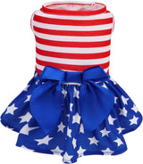 Dog Dress Cute Small Dog Outfit Cotton Puppy Clothes Breathable All Colors