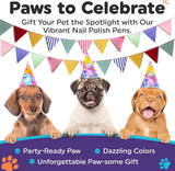 Dog Nail Polish Pens 15 Colors Quick Dry Pet Safe Cats Dogs