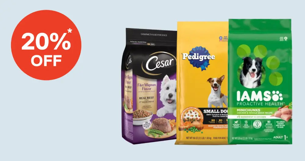Upto 20% Off on Premium Dog Dry Food