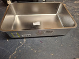Open Box Kirecoo Stainless Steel Cat Litter Box XL- Metal High Sided Cat Pan, Large Stainless Steel Box, Indoor Litter Tray, Non Stick, No Smell, Easy
