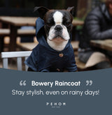 BOWERY RAINCOAT - BLUE