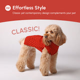 Pet Sweater Vest - Red