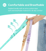 PADDED  ACTIVE  PET LEASH  - MINT GREEN