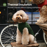 Pet Sweater Vest - Green