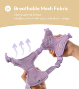 NO PULL ACTIVE  PET HARNESS - APRICOT