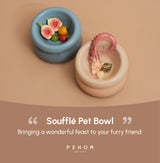 Soufflé Pet Bowl - Cream Beige