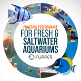 Flipper Edge 2 in 1 Floating Magnetic Aquarium Algae Cleaner (MAX)