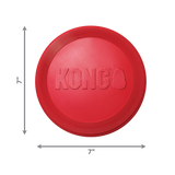 Kong Red Rubber Flyer