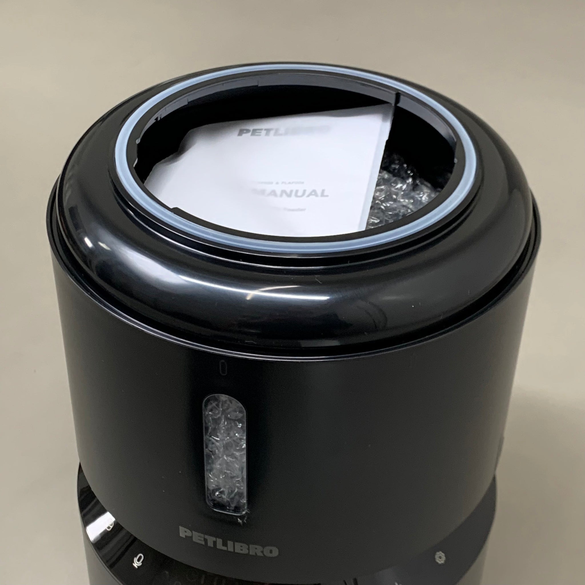 PETLIBRO Granary 3L Automatic Cat Feeder – Single Tray, Black