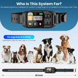 GPS Wireless Dog Fence Smart Adjustable Boundary Waterproof Collar Outdoor