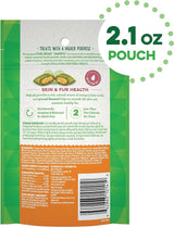 Greenies Greenies Feline Smartbites Skin & Fur Crunchy and Soft Natural Cat Treats, Chicken Flavor