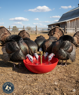 Little Giant King Size Automatic Poultry Water Fount Turkey 2550 1.5 Qt