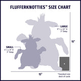 Fiona Frog HuggleFleece® FlufferKnottie™ Plush Dog Toy