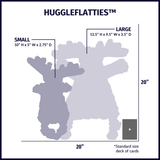 Morris Moose HuggleFlatties™ Durable Plush Dog Toy