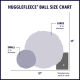HuggleFleece® Plush Ball Dog Toy