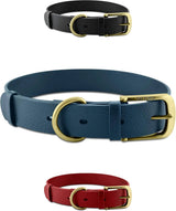 Heavy Duty Waterproof Dog Collar Metal Buckle Odor Proof XS–L (all colors)