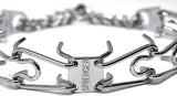 Herm Sprenger Prong Dog Training Collar Chrome Steel Anti Pull Adjustable