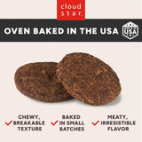 Wagmore Grain Free Beef Cheeseburgers Sliders Dog Treats (8oz)