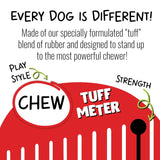 Jolly Pets Jolly Tuff Flyer, Red (8.5in)