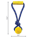 Kong Jaxx Brights Tug w/Ball Medium