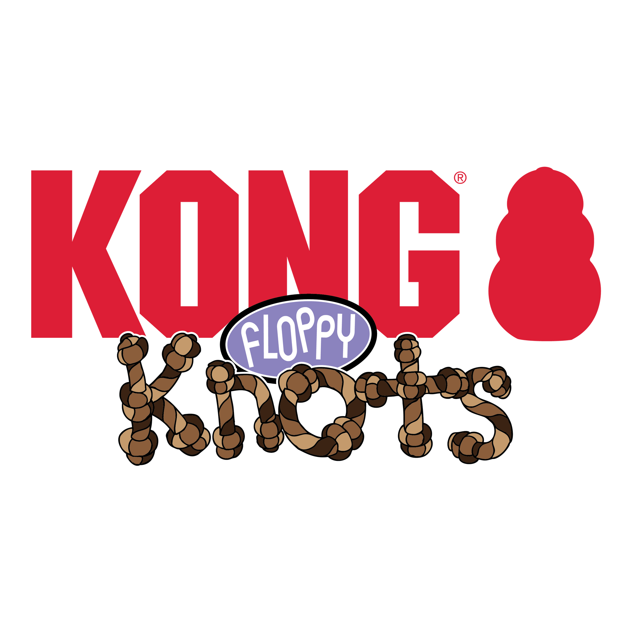 Kong Floppy Knots Fox Medium/Large