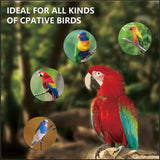 UVA UVB Bird Light Bulb 20W, Full Spectrum Lamp for Captive Birds