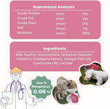 Lactose-Free Vitamin Milk for Cats & Dogs, 10-Pack Pet Nutrition Drink
