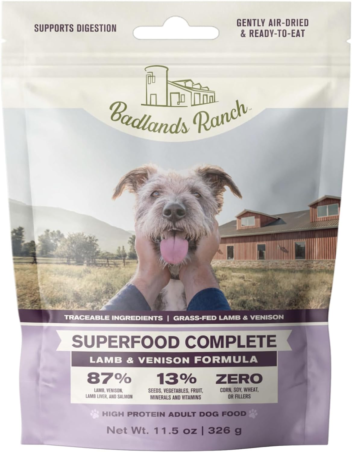 Badlands Ranch Lamb & Venison Dog Food