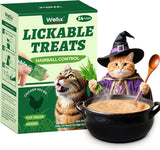 Lickable Cat Treats – Grain-Free Chicken & Goat Milk Squeezable Snacks (24 Ct)