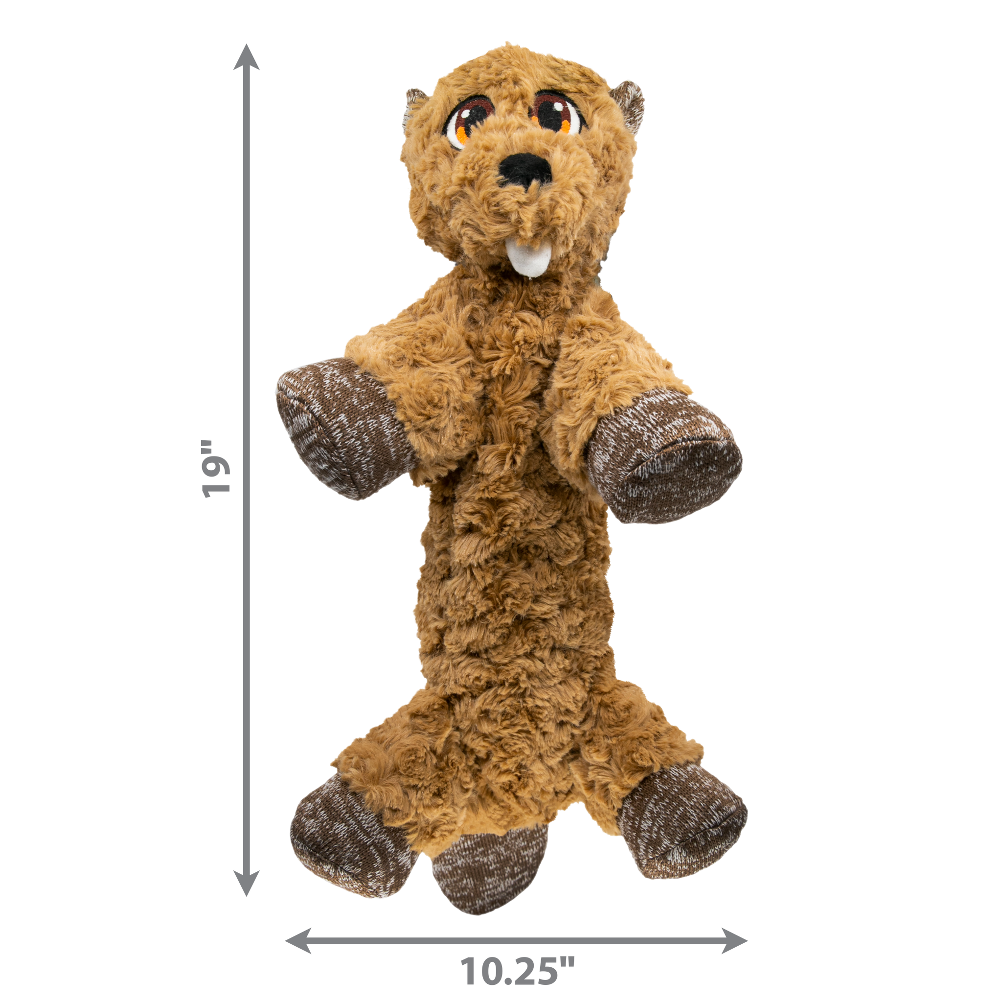 Kong Low Stuff Flopzie Beaver Medium