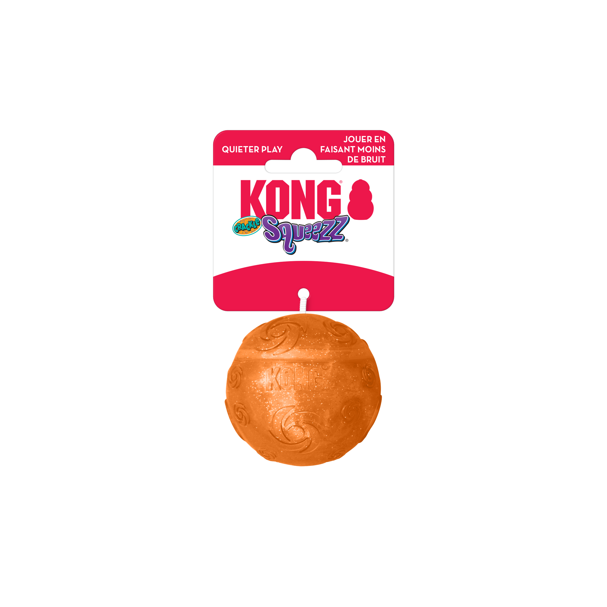 Kong Squeezz Crackle Ball