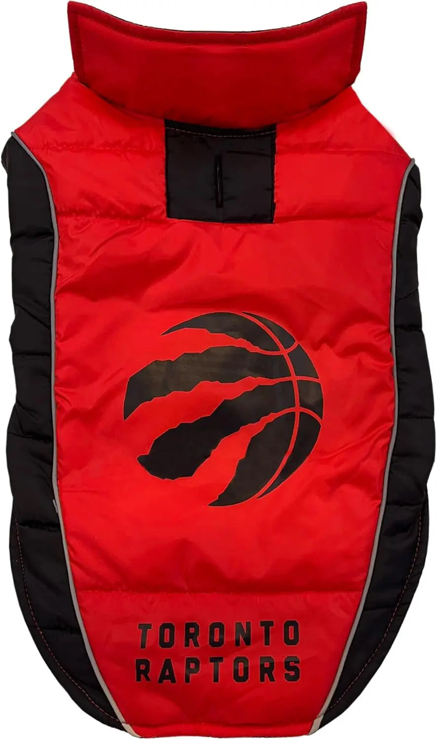 NBA Dog Puffer Vest Waterproof Winter Coat – Licensed Team Sports Jacket