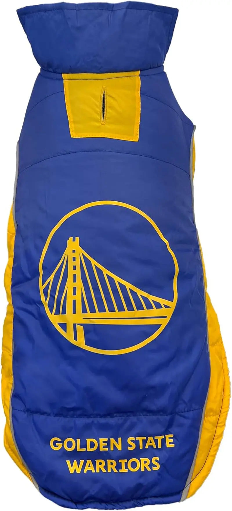 NBA Dog Puffer Vest Waterproof Winter Coat – Licensed Team Sports Jacket