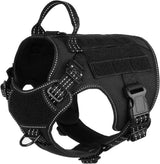 No-Pull Tactical Dog Harness with Handle –Heavy-Duty Adjustable Vest (all sizes)