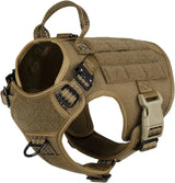 No-Pull Tactical Dog Harness with Handle –Heavy-Duty Adjustable Vest (all sizes)