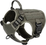 No-Pull Tactical Dog Harness with Handle –Heavy-Duty Adjustable Vest (all sizes)