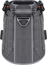 No-Pull Tactical Dog Harness with Handle –Heavy-Duty Adjustable Vest (all sizes)