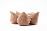OULU X PEHOM - CUDDLE PET PILLOW BED- Navy Blue / Olive Green / Canyon Brown