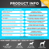 Agility+ Advanced Hip and Joint Chews for Dogs