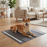 24" x 24" Charcoal?Dog Pee Pads 6-Layer for Dogs-Black - Color: Black